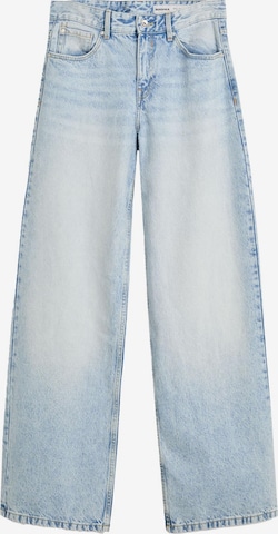 Jean Bershka en bleu : devant