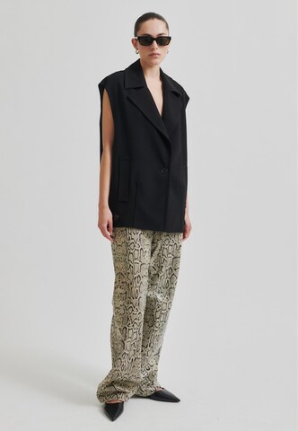 Gilet 'Fique' di SECOND FEMALE in nero