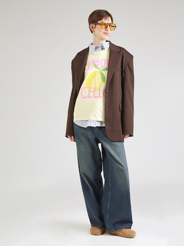 JDY - Camisa 'JDYTINNE' em amarelo