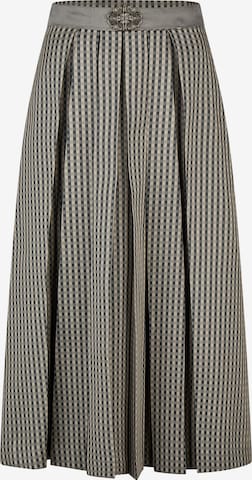 SPIETH & WENSKY Skirt 'Kabarett' in Brown: front