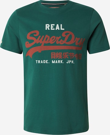 Superdry & Co Футболка в Зеленый: спереди