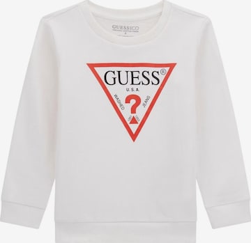 GUESS KIDS Majica | bela barva: sprednja stran