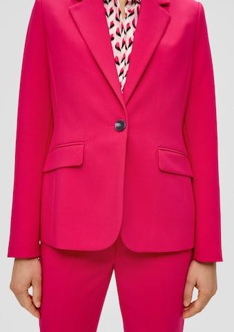 Blazer di s.Oliver BLACK LABEL in rosa