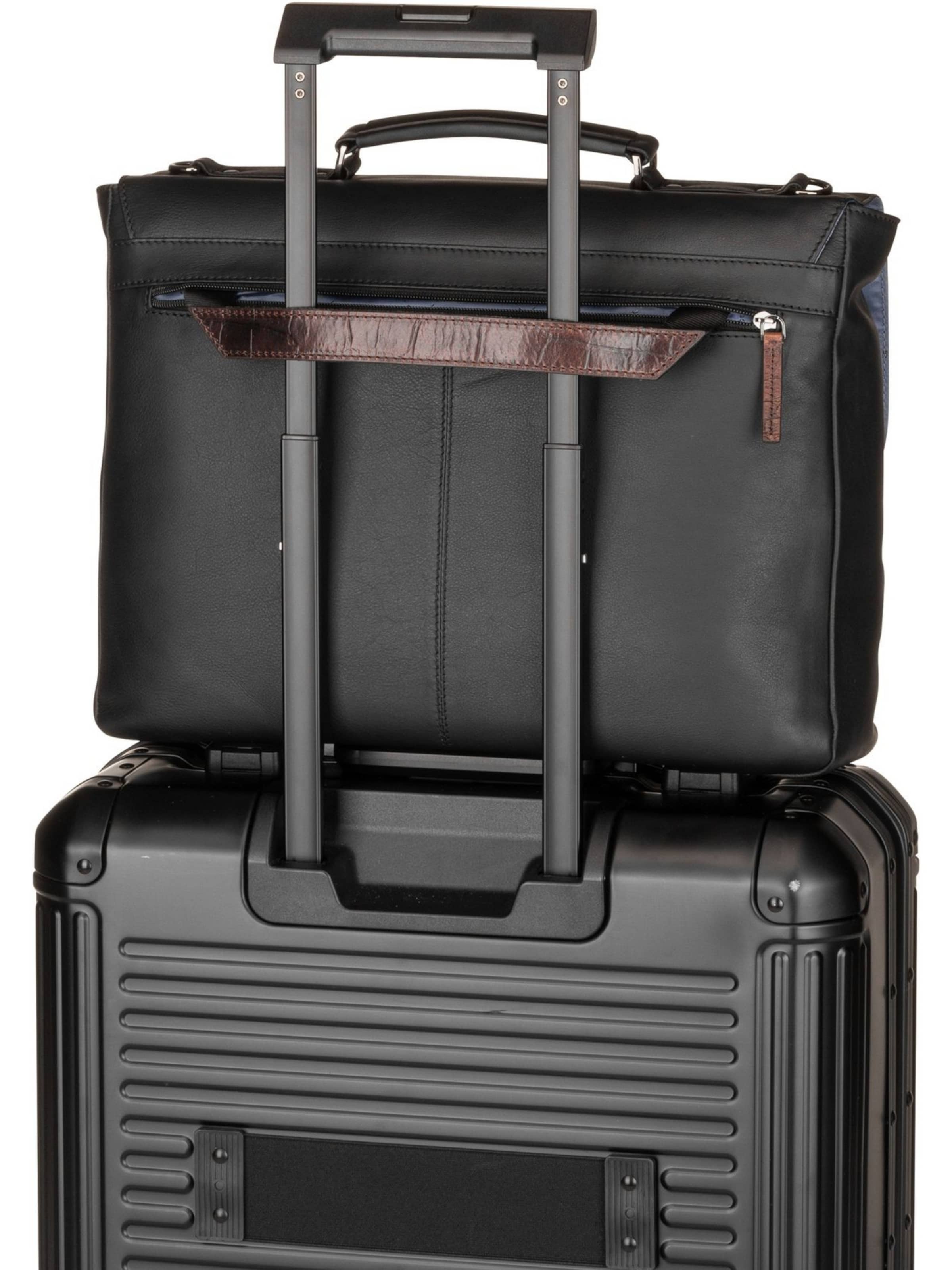 Porte-documents ' Corso DeLuxe 1658 ' bugatti en noir