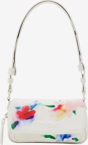 Desigual - Bolso de hombro 'Tromso' en blanco: frente