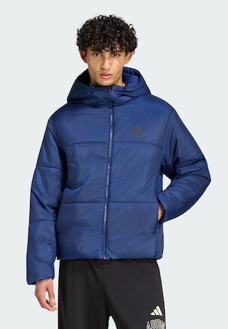 Veste de sport 'Essentials' ADIDAS SPORTSWEAR en bleu : devant