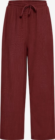Pantalon 'Filinen' b.young en rouge : devant