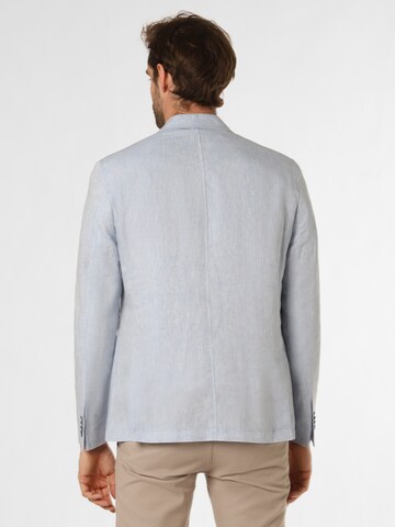 Nils Sundström Regular fit Business-colbert in Blauw