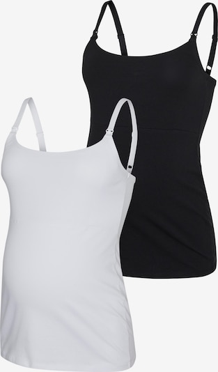 MAMALICIOUS Top en negro / blanco, Vista del producto