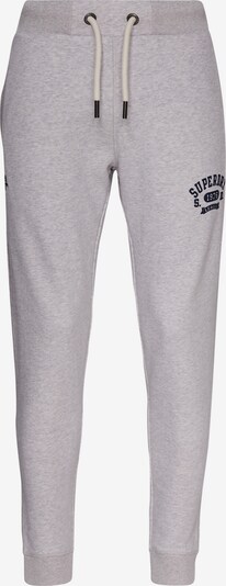 Superdry Workout Pants in marine blue / mottled grey, Item view