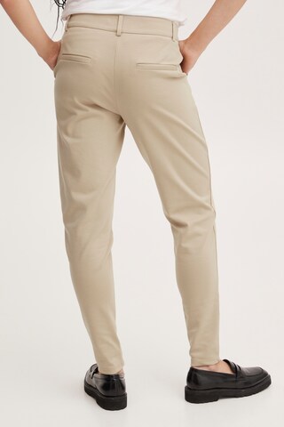 ICHI Slim fit Pants 'Kate' in Beige