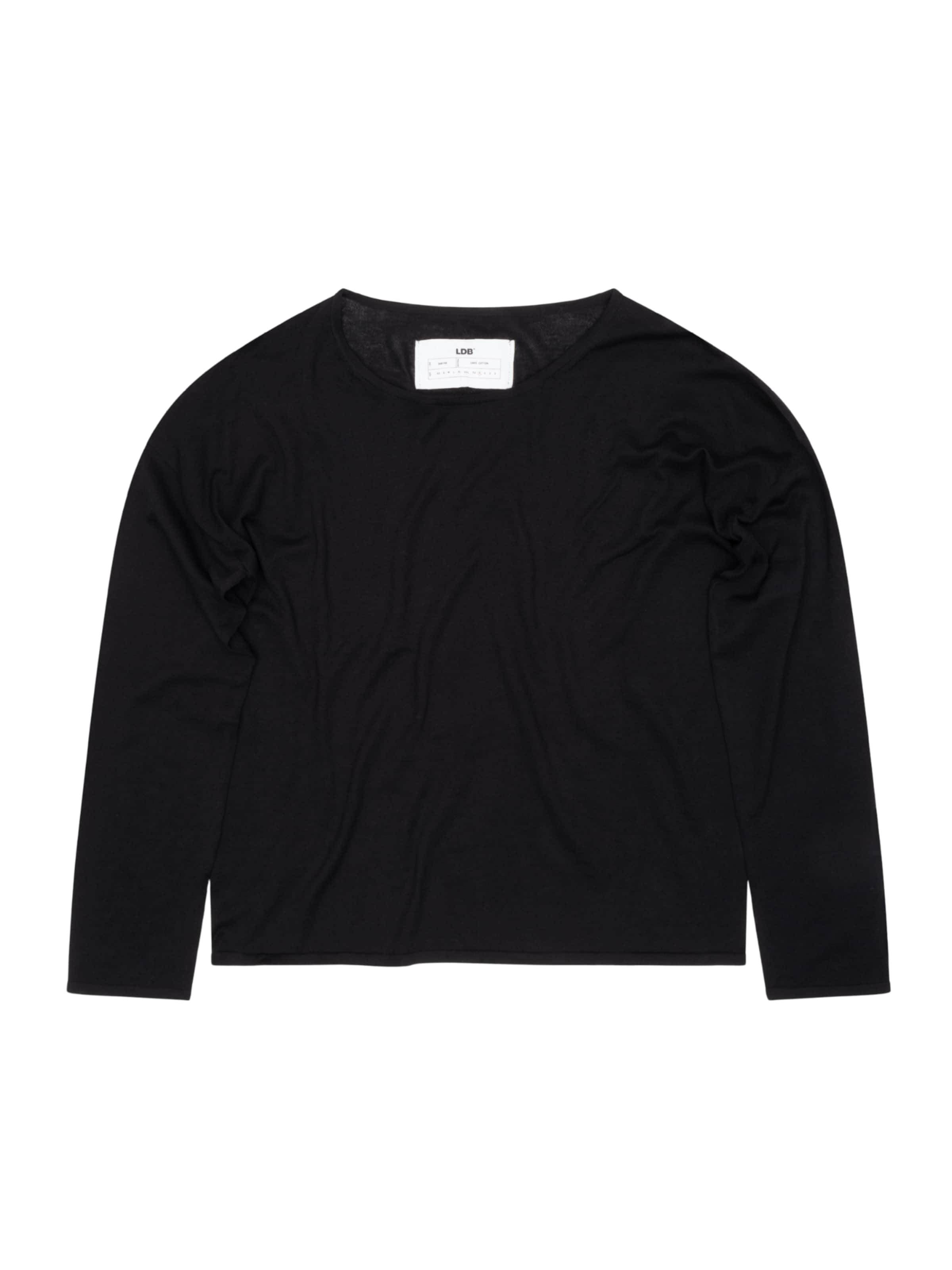 T-shirt 'Plume' LDB en noir : devant