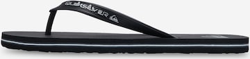 QUIKSILVER T-Bar Sandals 'Molokai' in Black: front