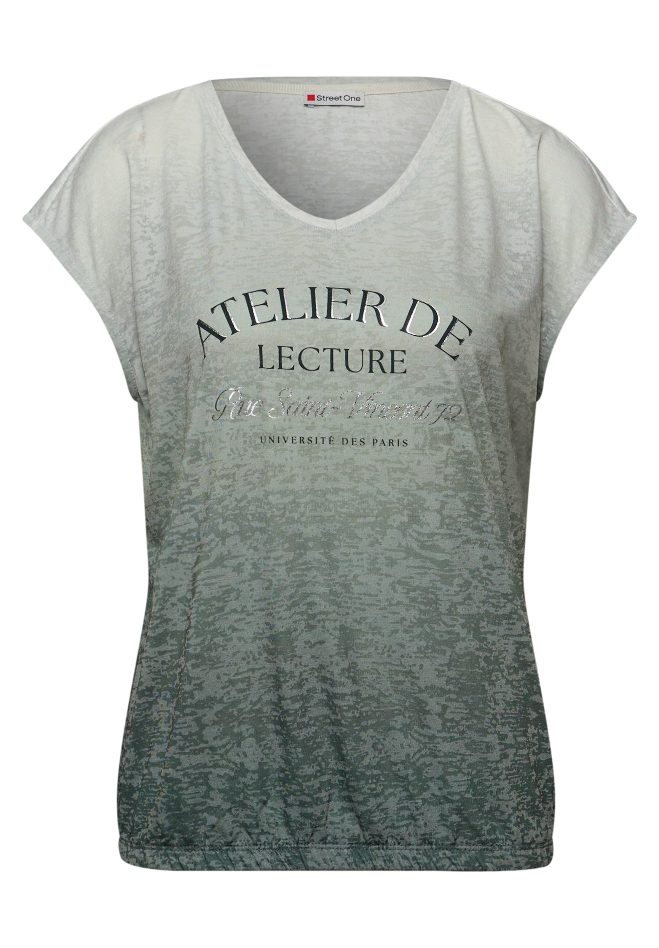 STREET ONE Shirt in Green: front