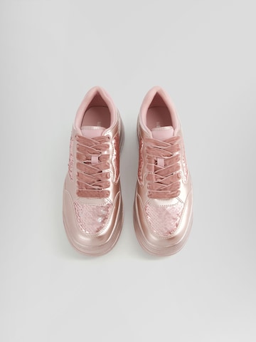 Bershka Sneakers low i rosa