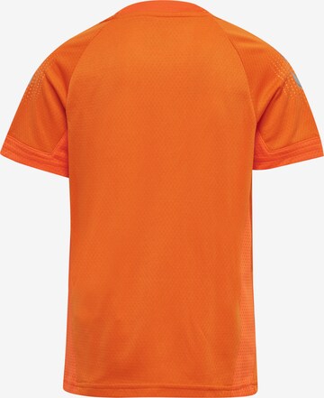 Hummel Performance Shirt 'Poly' in Orange