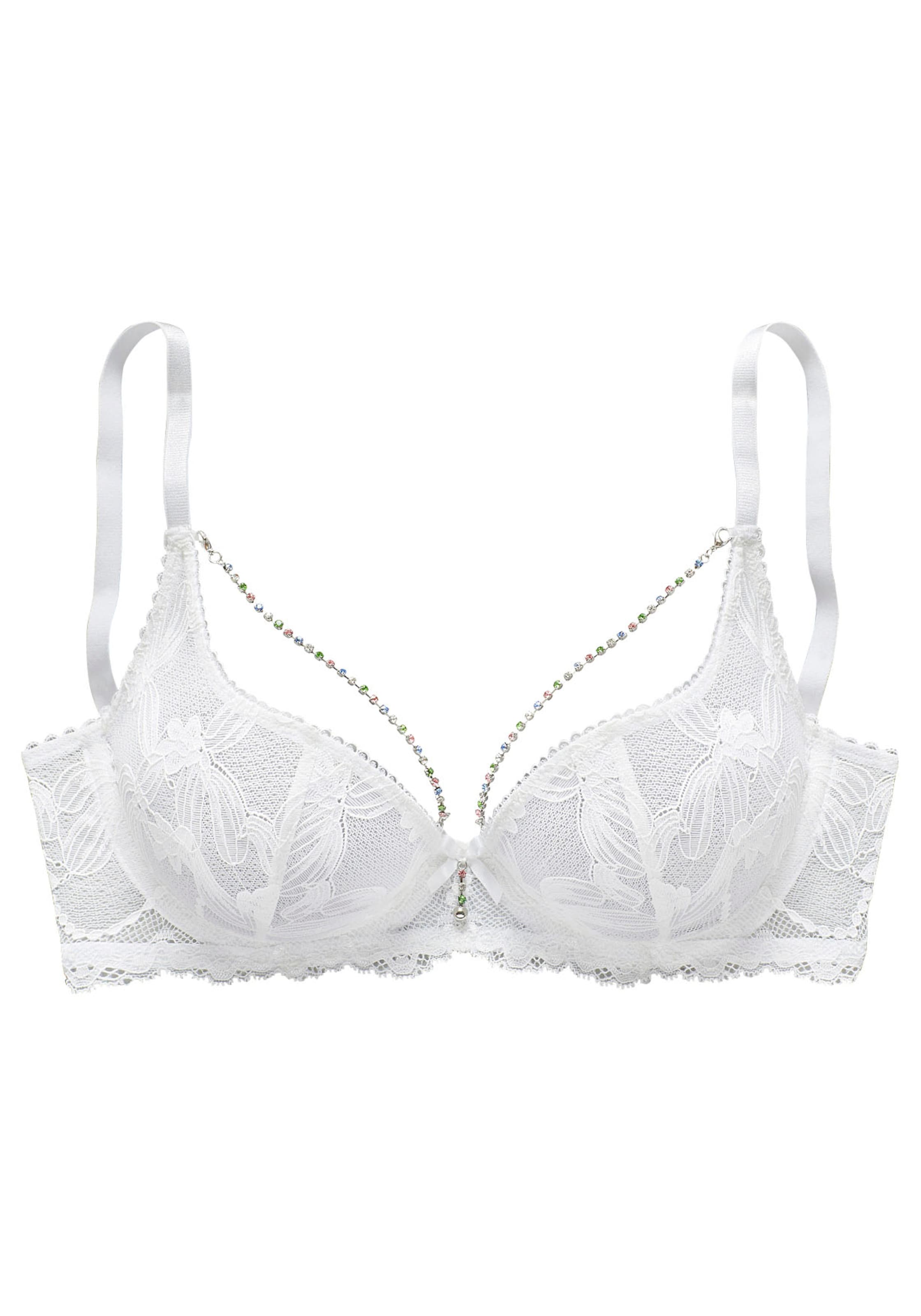 LASCANA Balconette Rintaliivi värissä valkoinen: etupuoli