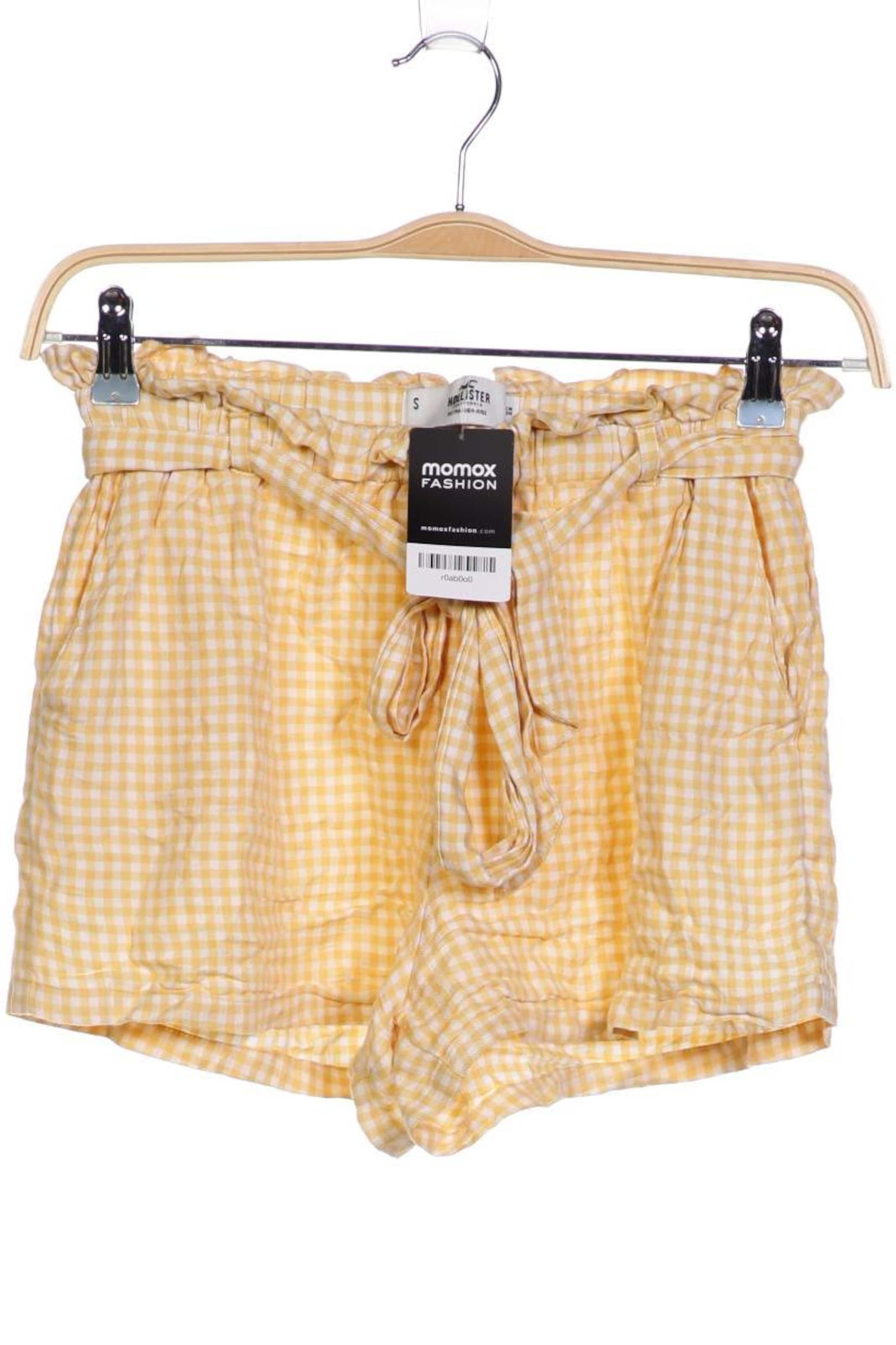 HOLLISTER Shorts in S in Yellow: front