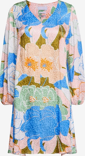 Rich & Royal Šaty - azúrová / olivová / marhuľová / ružová / biela, Produkt