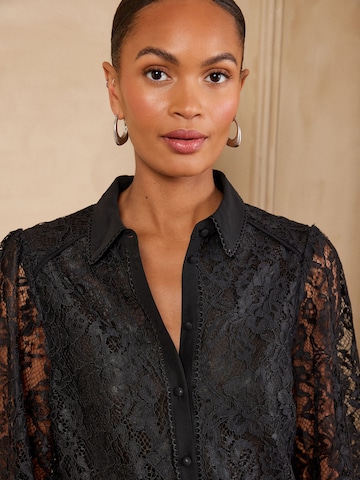 Camicia da donna di love & roses in nero