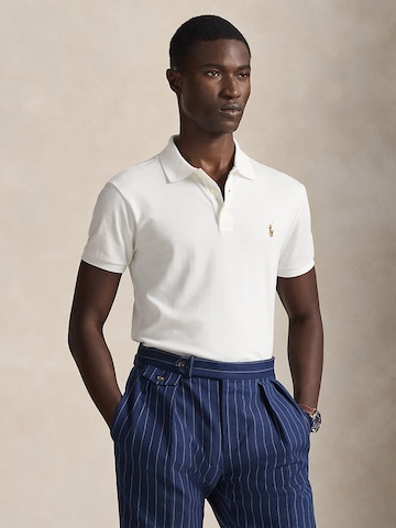 T-Shirt Polo Ralph Lauren en blanc : devant