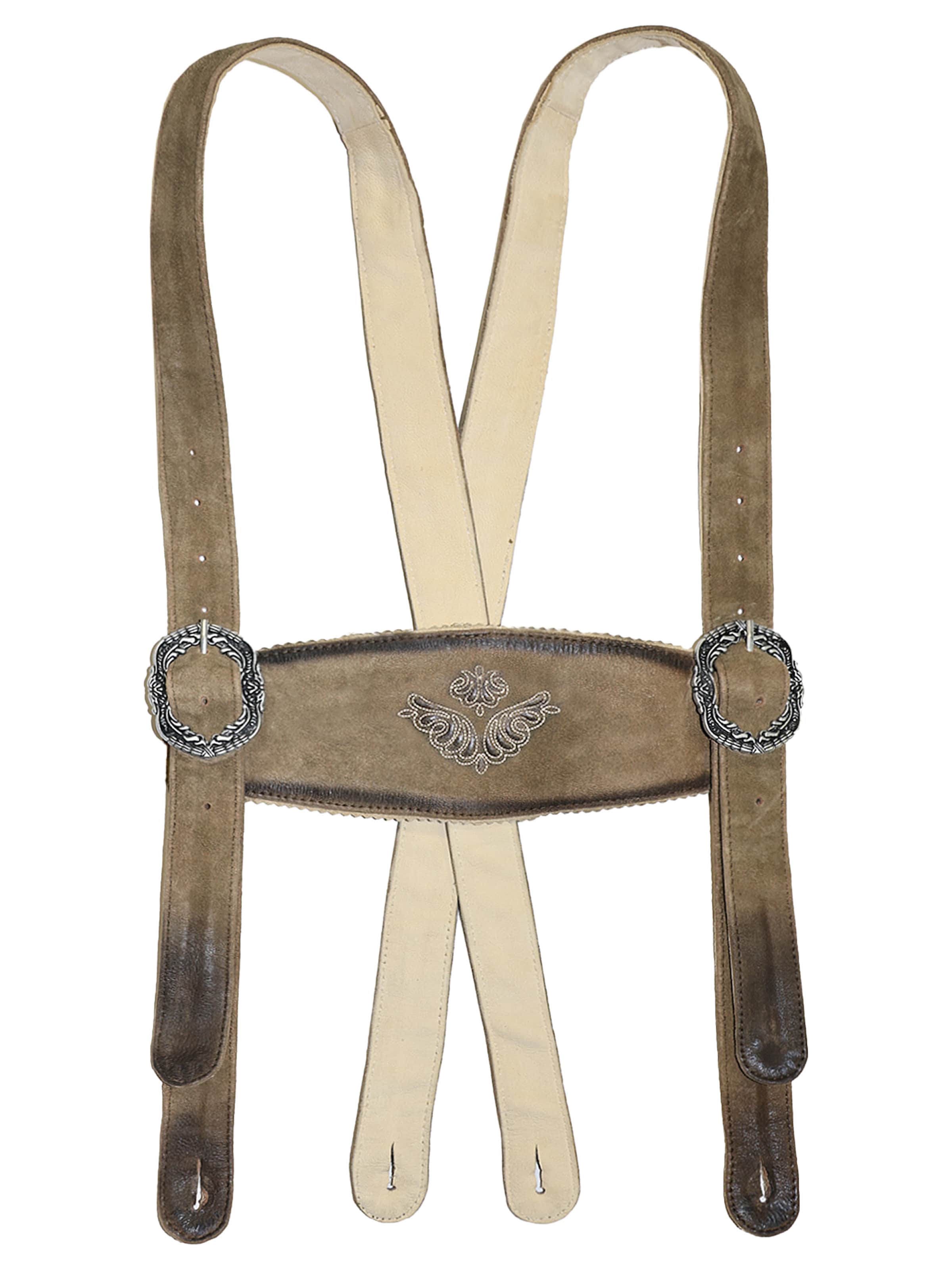 Rißberg Bretels in Beige: voorkant