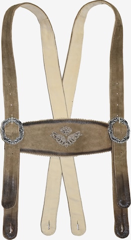 Rißberg Hosenträger in Beige: Vorderseite