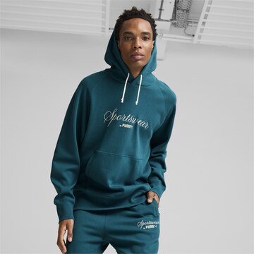 PUMA Sport sweatshirt 'Classics' i grön