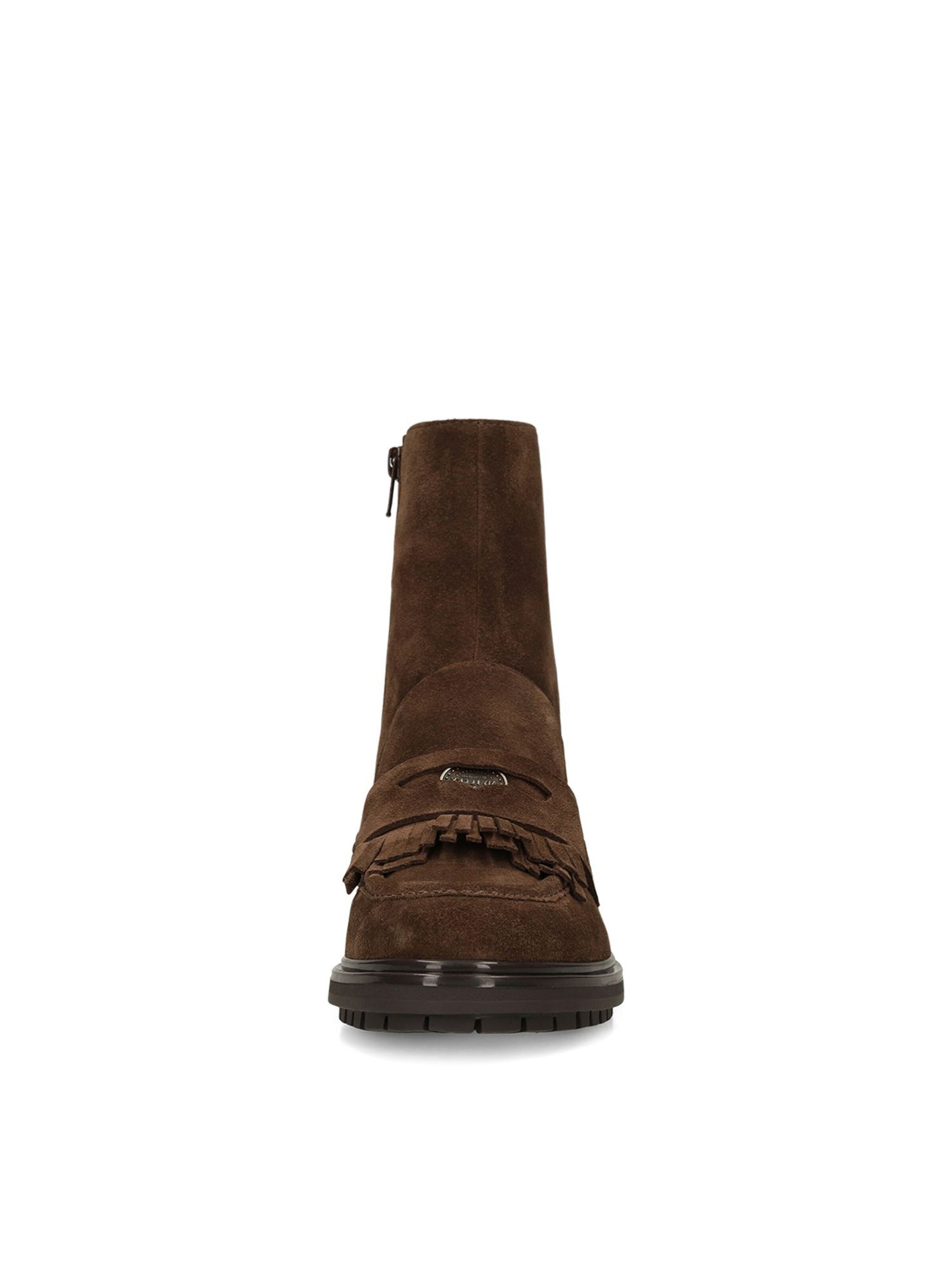 MANFIELD Stiefelette in Braun