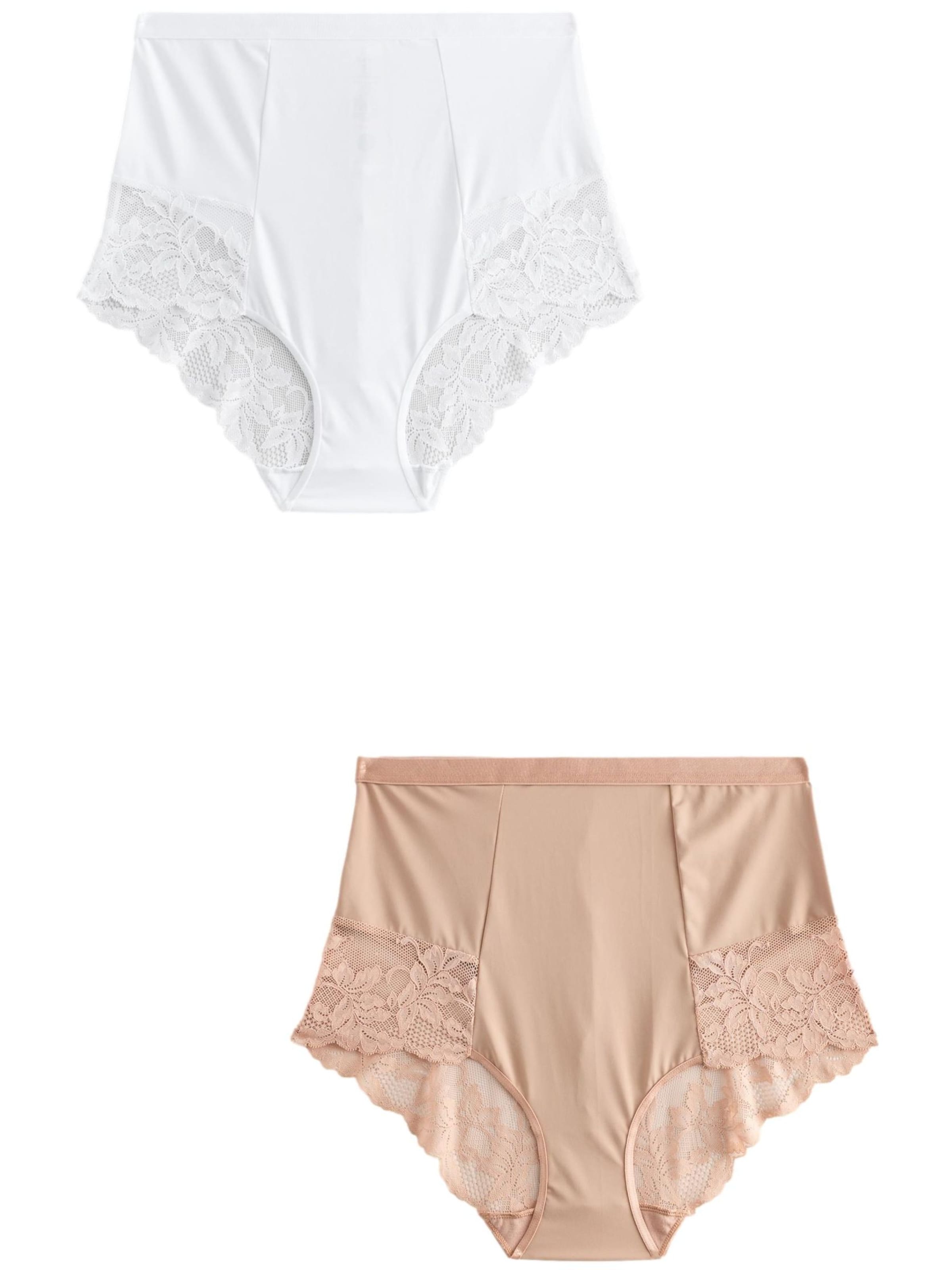 Next Slip in Beige: front