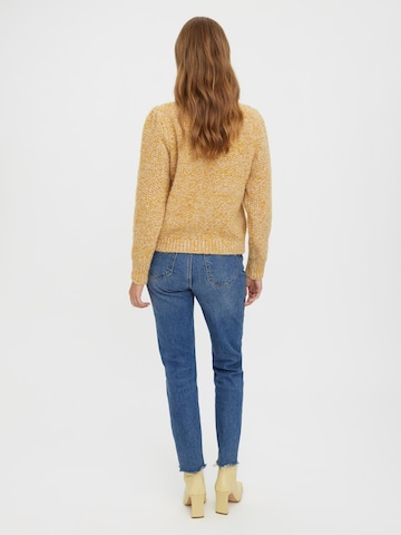 VERO MODA Sweater 'Tesse' in Yellow