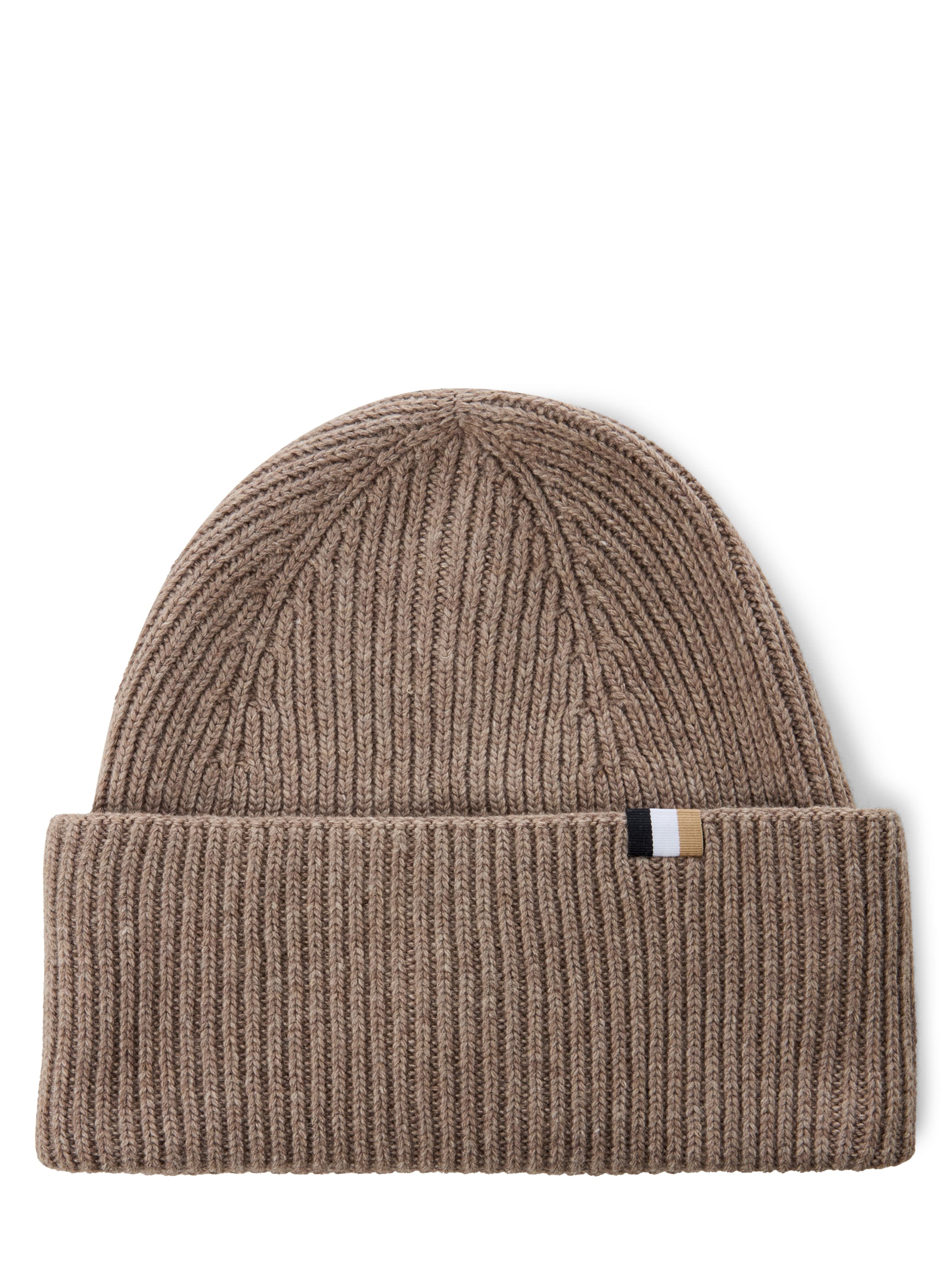 BOSS Mütze ' Laura ' in Braun: Vorderseite