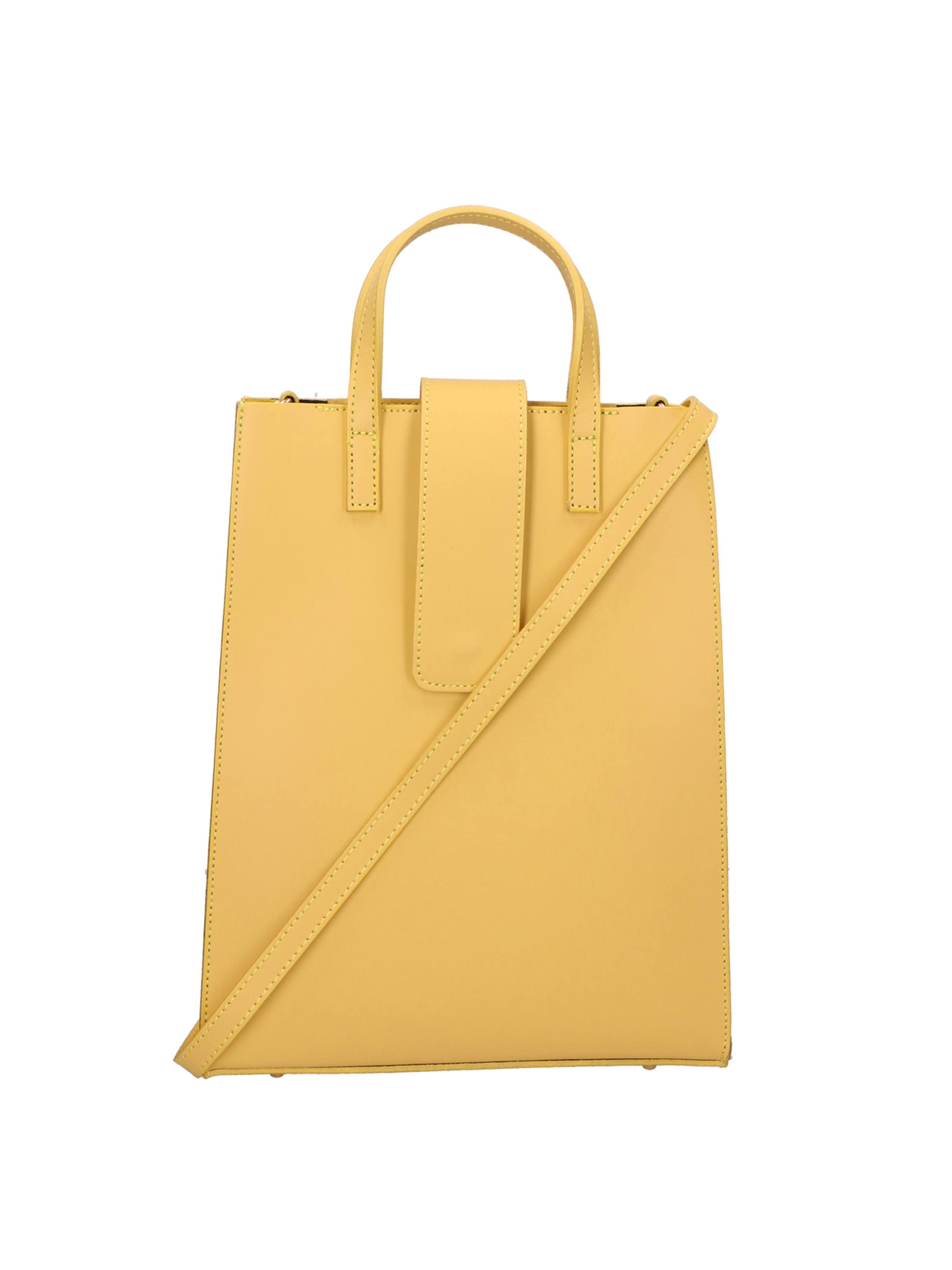 Gave Lux Handtas in Geel: voorkant