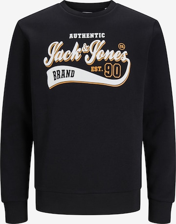 JACK & JONES Sweatshirt i sort: forside