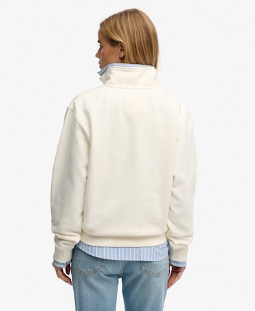 Sweat-shirt Superdry & Co en blanc