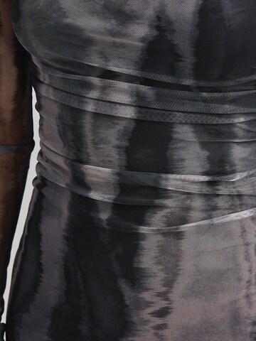 Bershka Sukienka w kolorze szary