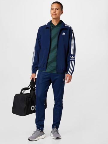 ADIDAS ORIGINALS Between-Season Jacket 'Adicolor Classics Lock-Up Trefoil' in Blue