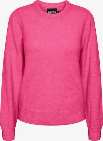 PIECES Sweater 'Karina' in Pink: front