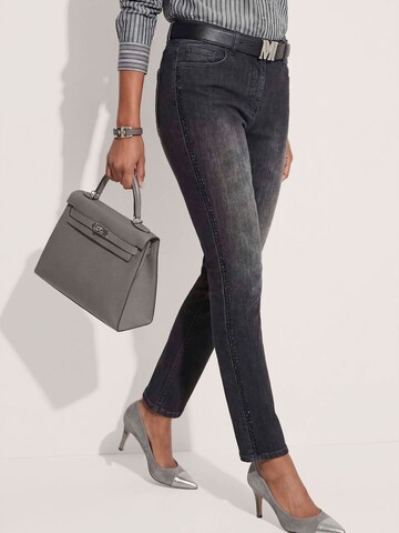 MADELEINE Regular Jeans in Black