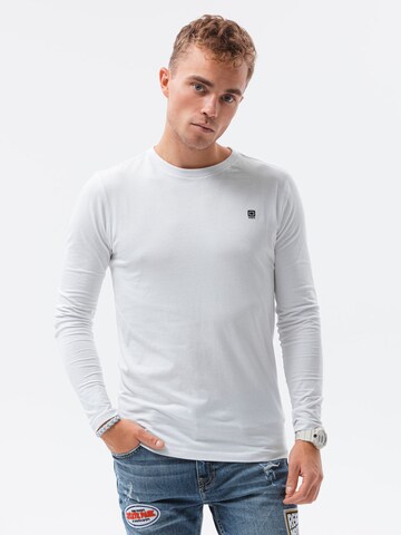 Ombre Shirt 'L135' in White: front