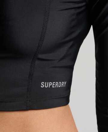 Superdry Sports Top in Black