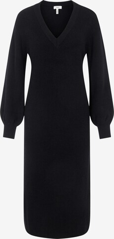 Robes en maille 'Malena' OBJECT en noir : devant
