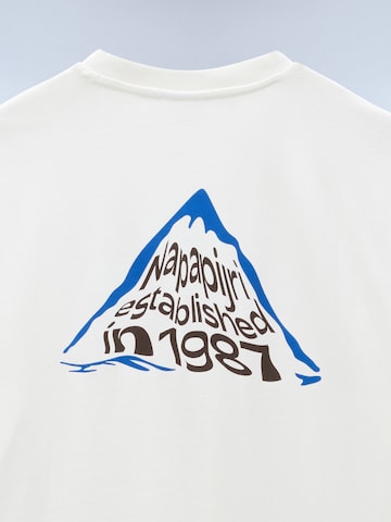 NAPAPIJRI T-shirt i vit
