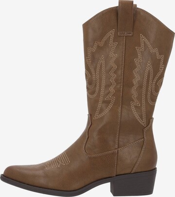 Bottes de cowboy 'Vestias' Palado en beige