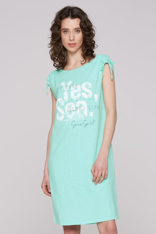 Soccx Summer Dress in Blue: front