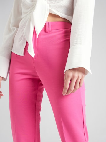 ONLY Regular Pleated Pants 'PEACH' in Pink