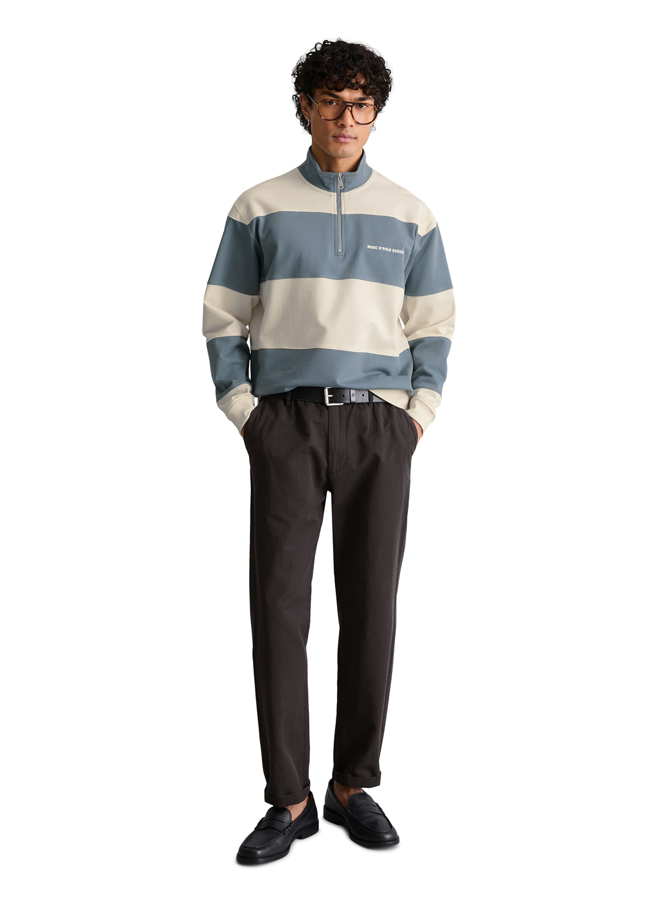 Marc O'Polo DENIM Sweatshirt in Blauw