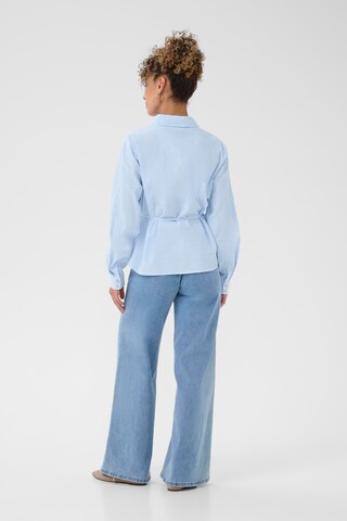 Cream Bluse '' i blå