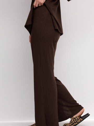 Next Wide leg Broek in Bruin