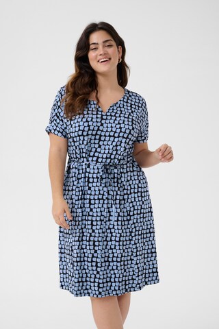 Robe 'Mella' KAFFE CURVE en bleu
